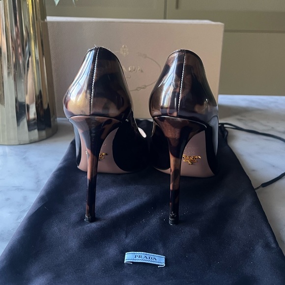 Prada 36.5 camouflage high heels - Picture 3 of 7